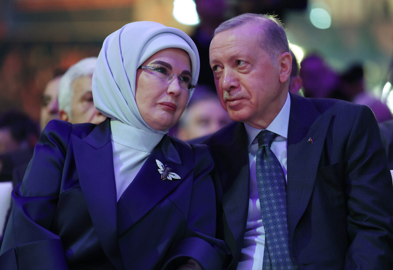 Cumhurbaşkanı ve AK Parti Genel Başkanı Recep Tayyip Erdoğan, partisinin 8'inci Olağan Büyük Kongresi'nde konuştu. Fotoğraf: Ankara, (DHA)
