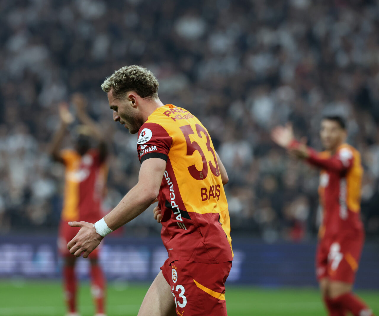 Süper Lig'in 29'uncu haftasında Beşiktaş ile Galatasaray karşı karşıya geldi. Foto: Murat Akbaş / İstanbul, DHA