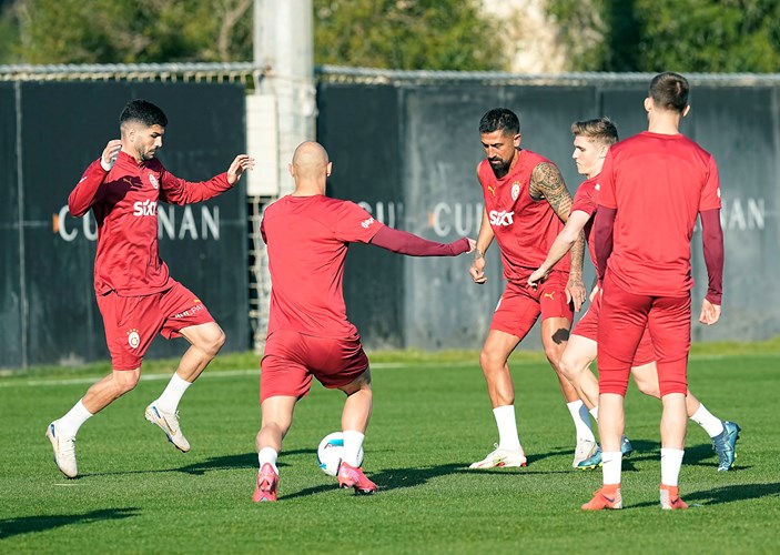 Galatasaray, Alanyaspor maçı hazırlıklarını tamamladı