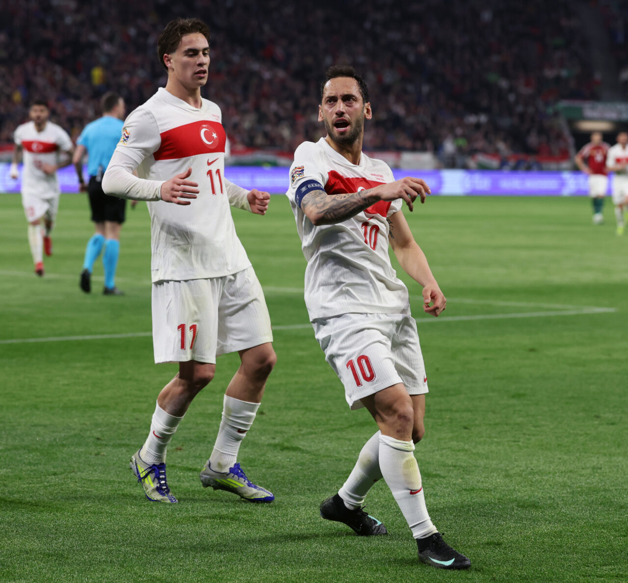 Milli Takım deplasmanda Macaristan’ı 3-0 mağlup etti!