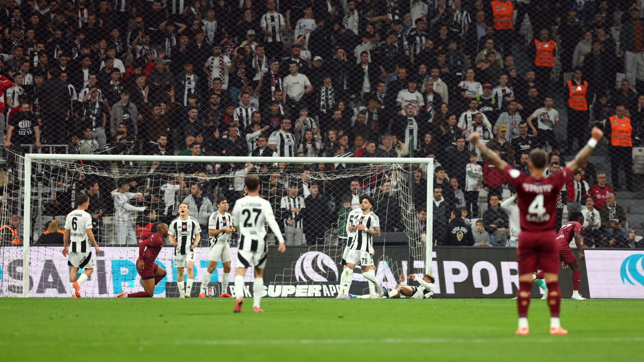 Beşiktaş - Hatayspor maçı. Fotoğraf: Saycan SAYIM / İstanbul, (DHA)
