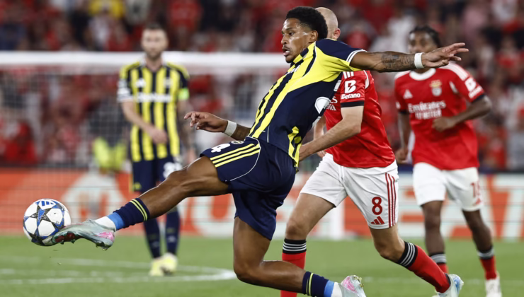 UEFA Şampiyonlar Ligi Play-Off Turu rövanşında Fenerbahçe, deplasmanda Benfica’ya 1-0 mağlup oldu. FOTO: FENERBAHÇE
