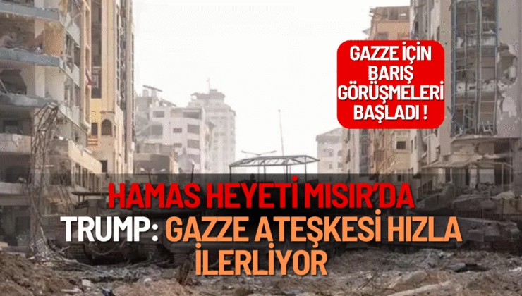 Hamas Heyeti, Ateşkes Görüşmeleri İçin Mısır’a Gitti