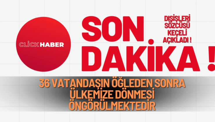 Sumud Filosu’ndaki 36 Türk Vatandaşı Türkiye’ye Dönüyor