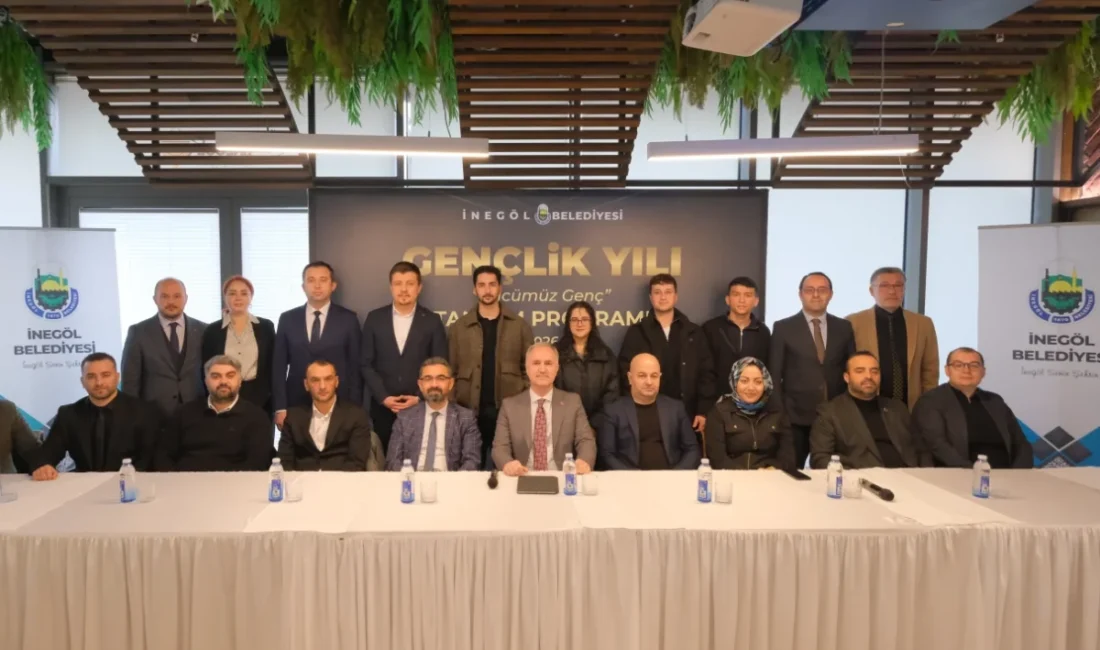 İnegöl’de 2026 “Gençlik Yılı” İlan Edildi İnegöl Belediyesi, 2026’yı “Gençlik Yılı” ilan etti. Eğitimden girişimciliğe, spordan