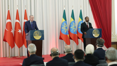 Cumhurbaşkanı Erdoğan, Addis Ababa’da Etiyopya Başbakanı Abiy Ahmed Ali ile