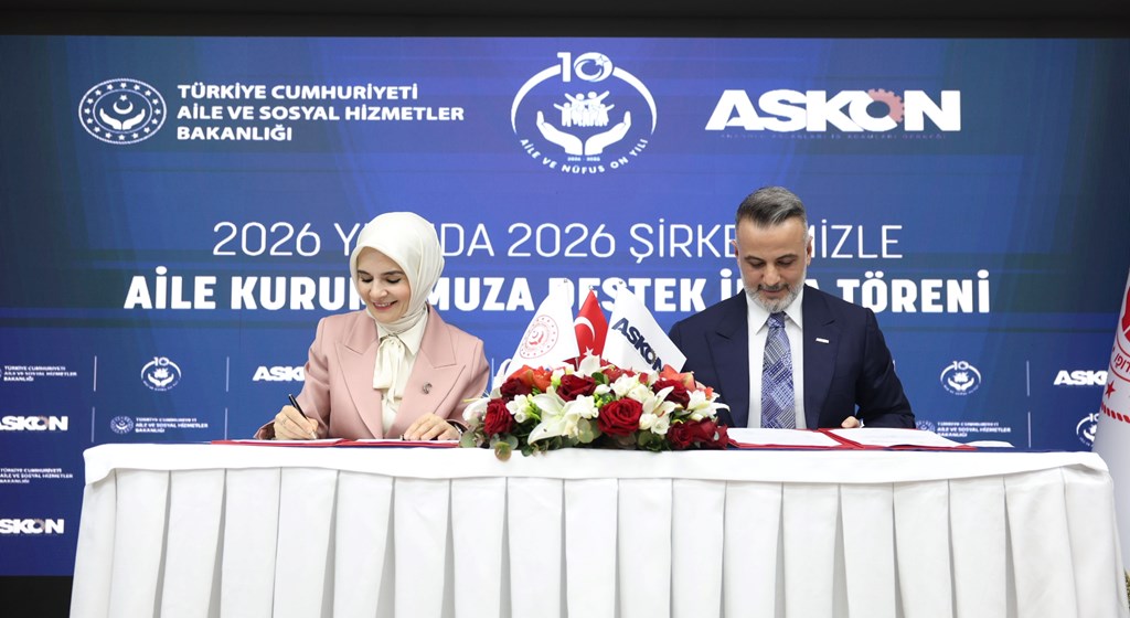 Aile ve Sosyal Hizmetler Bakanlığı ile ASKON’dan Aile Odaklı İşbirliği