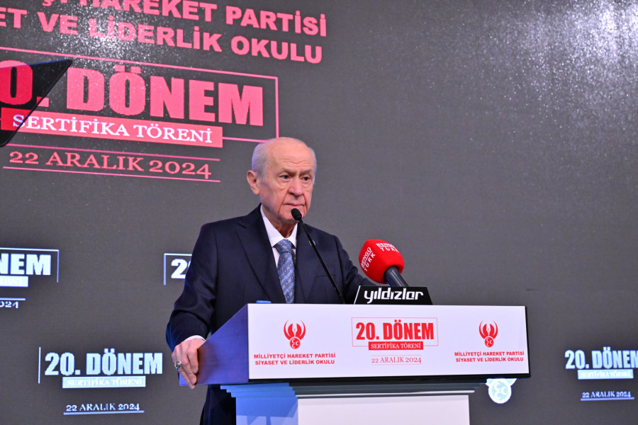 MHP lideri Devlet Bahçeli, TBMM Grup Toplantısı’nda yaptığı konuşmada “Terörsüz